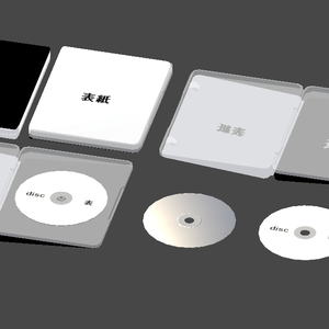 3Dモデル「Disk package」