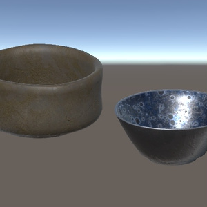 国宝っぽい茶碗【3Dモデル】