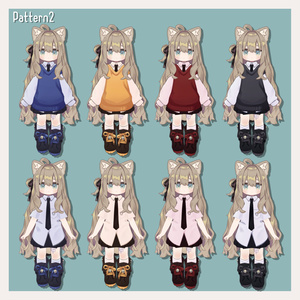 シンプルデフォルト衣装テクスチャ - Simple Outfit Texture - 缩略图 3