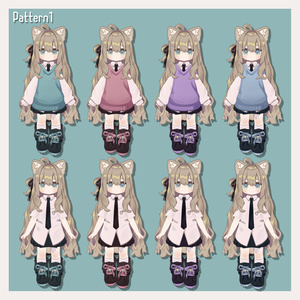 シンプルデフォルト衣装テクスチャ - Simple Outfit Texture - 缩略图 2