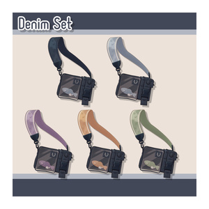 デニムバッグテクスチャ - denim bag texture - 缩略图 3