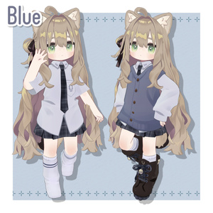 制服風デフォルト衣装テクスチャ vol2 - Uniform Outfit Texture vol2 - 缩略图 2