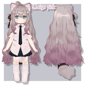 くすみヘアーテクスチャ  - Dusty Color Hair Texture - 缩略图 6