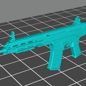 20式小銃（STLデータ）3Dプリンター出力用