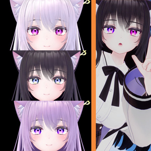 <萌（Moe）専用>電絵水彩風の眼テクスチャ素材 Moe/Eye texture 缩略图 5