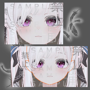 <マヌカ（Manuka）専用> 編號01 眼テクスチャ素材 Manuka/Eye texture 缩略图 3