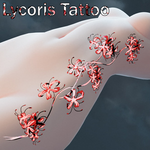 Lycoris Tattoo | リコリスのタトゥー