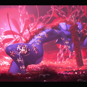 Lycoris 3D Blender scene | リリー 3D ブレンダーシーン