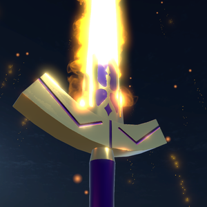 【Unity/VRChat】Promised Victory Sword ( Effects + Sword )