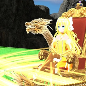 【Unity/VRChat】Divine Dragon Throne ( Effects + Throne Meshes )