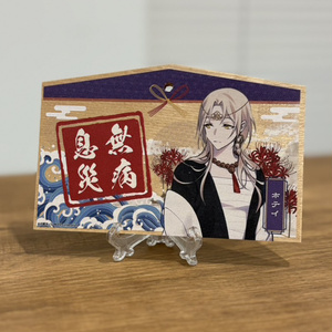 虹の降る海　ホテイ 缶バッジ ウェブポン アクリルブロック アクスタ ホテイ（虹の降る海）アクリルスタンド - ぱおちゃんず - BOOTH