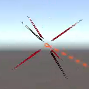 Spike Particles