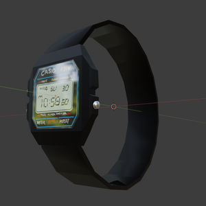 【無料】CASIOっぽい時計Ｆ９１
