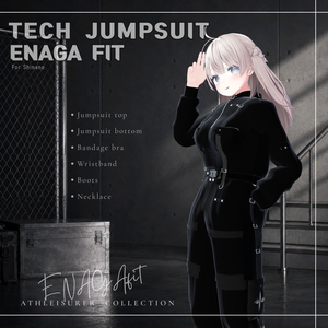 【10アバター対応】⚡ENAGA fit - Tech Jumpsuit Set⚡⚙️
