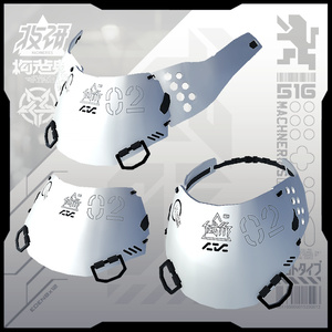 電脳義体用装備【パーカ用大型追加装甲ユニット_試02】 缩略图 3