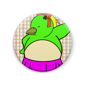 ペギるかちゃん缶バッジ