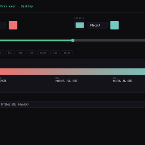 CSS color-mix() Previewer