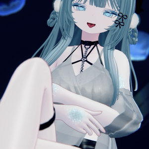 *:..｡o○Nereclua○o｡..:*クラゲアイテクスチャ＋タトゥーテクスチャ/eye texture＋tattoo texture【5アバター対応】 缩略图 24