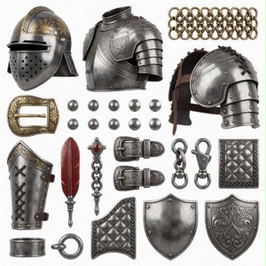 金属、レザー素材｜metal・赤・黒カラー｜metal, leather｜M0936