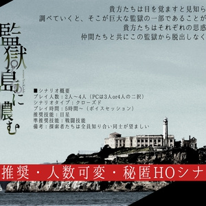 【CoC】監獄島に膿む