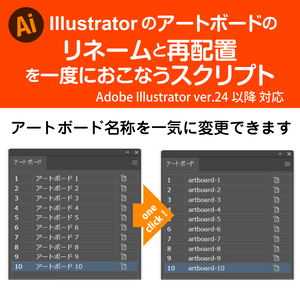 AdobeIllustrator用アートボード一括名称変更スクリプト
