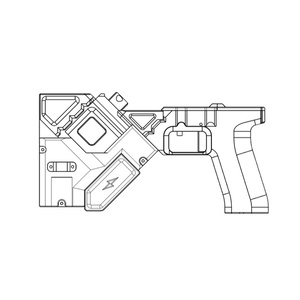 3Dプリント用データ：ブローバックゴム銃・ORS-3 - 十束玩具 - BOOTH