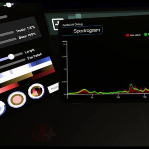 AudioLink Debug Tablet (VRChat)