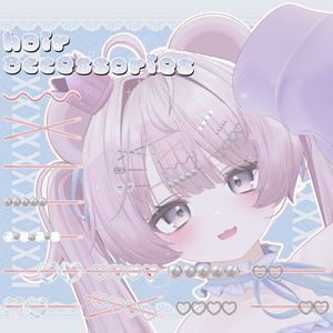 【hairpin】♥Cute hairpin❤【VRC】