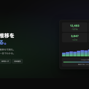 Follower Tracker — フォロワー増加トラッカー