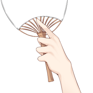 素材_うちわ