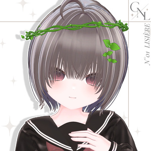 🍃【13 avatars】N°01 LISIÈRE/short hair【VRC Hair】
