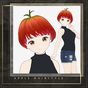 【 Vroid 】Apple Hair style
