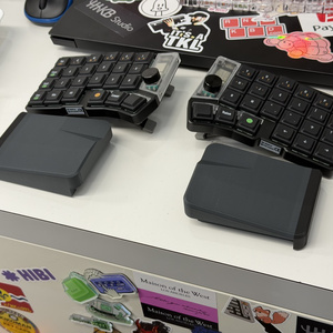 自作キーボード ortho47t ortho47t トラックボール付き オーソリニア ロープロファイル 有線分割