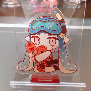 スプラトゥーン シオカラーズ缶バッジ＆ポストカード - - BOOTH