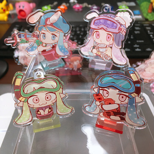 スプラトゥーン シオカラーズ缶バッジ＆ポストカード - - BOOTH