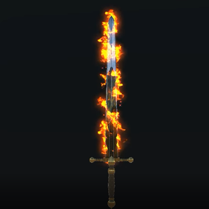 [Vrchat/Unity] Fire Sword