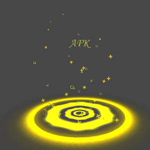 [Vrchat/Unity] Yellow Particle AFK