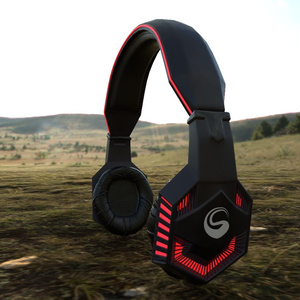 [VRM/Unity] RGB Lights Gamer Headset