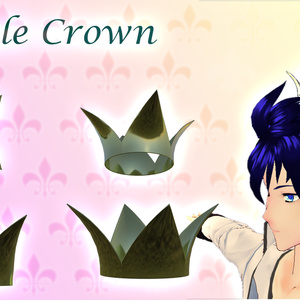 [VRM/Unity] Simple Cartoony Crown