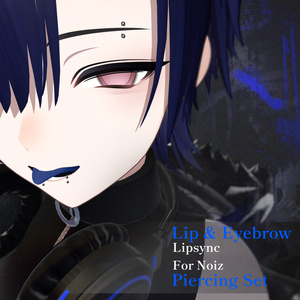 【ノイズ（noiz）RE】眉と口のピアス