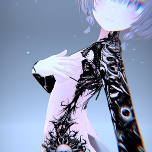 🩸✡Black Sun Ritual Tattoo Pack /ブラックサンリチュアルタトゥーパック 7 Avatars✡🩸 缩略图 7