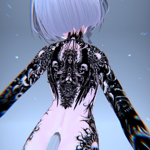 🩸✡Black Sun Ritual Tattoo Pack /ブラックサンリチュアルタトゥーパック 7 Avatars✡🩸 缩略图 11