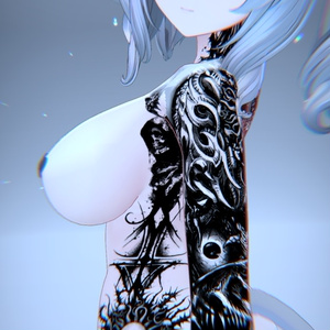 🩸✡Black Sun Ritual Tattoo Pack /ブラックサンリチュアルタトゥーパック 7 Avatars✡🩸 缩略图 10