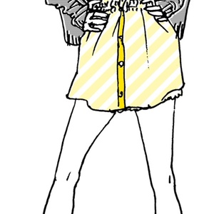 "Yellow" いけじょファッショニスタ モバイルバッテリー