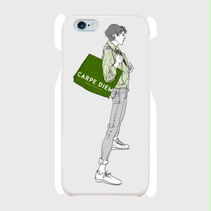 "Green" いけめんファッショニスタ iPhone ケース