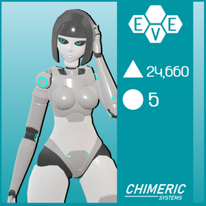 EVE [Avatar] [Original] [VRChat]