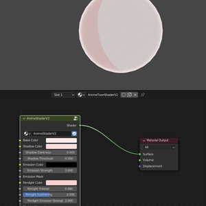 AnimeShaderV2 (Blender Shader) 