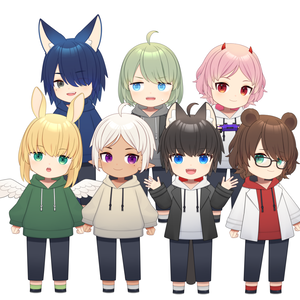【VTubeStudio用】カスタムちび男子