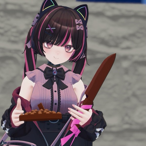 【無料】ちょこ包丁＆対戦車地雷型チョコケーキ