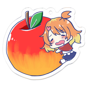 りんご大好きフレイアアクキー
